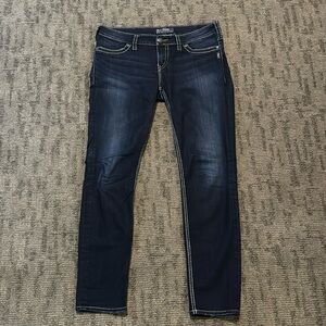 Silver Suki Jeggings size 32/31